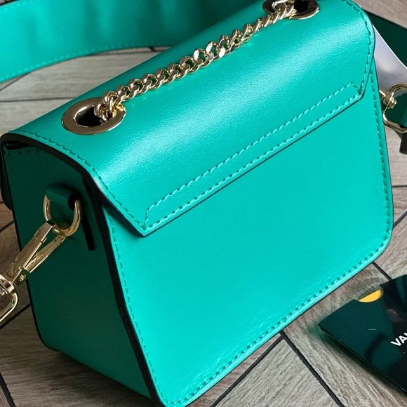 Valentino by Mario Valentino Bijou Genuine Leather Crossbody Mini Bag - Picture 13 of 14